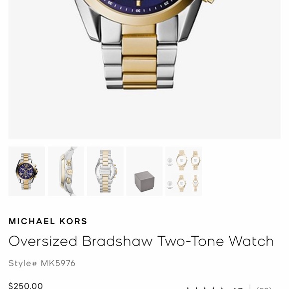 Michael Kors Bradshaw Watch *NWT* - Picture 6 of 8